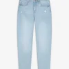 Jeans - Girlfriend Fit - hellblau