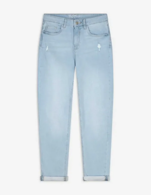 Jeans - Girlfriend Fit - hellblau
