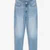 Jeans - Mom Fit - blau