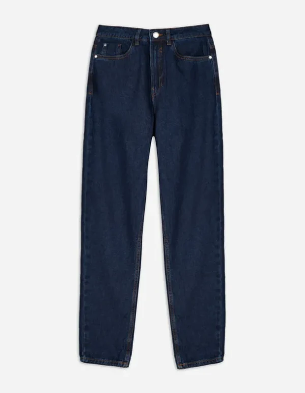 Jeans - Mom Fit - dunkelblau