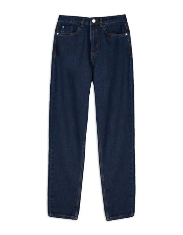 Jeans - Mom Fit - dunkelblau
