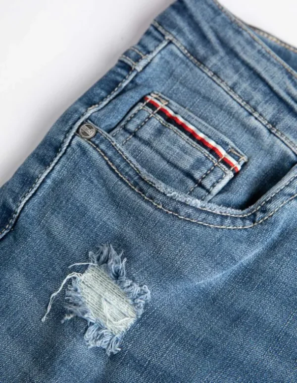 Jeans - Skinny Fit - blau