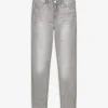 Jeans - Skinny Fit - grau