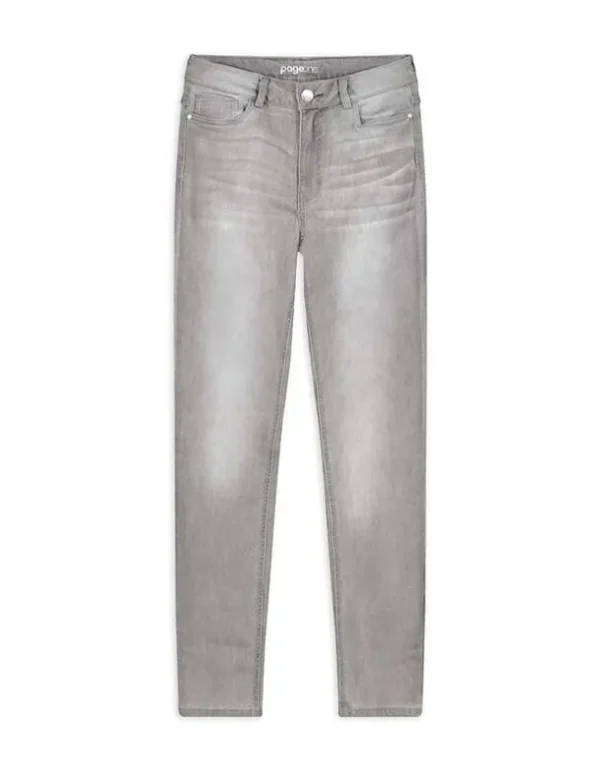Jeans - Skinny Fit - grau