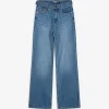 Jeans - Straight Fit - blau