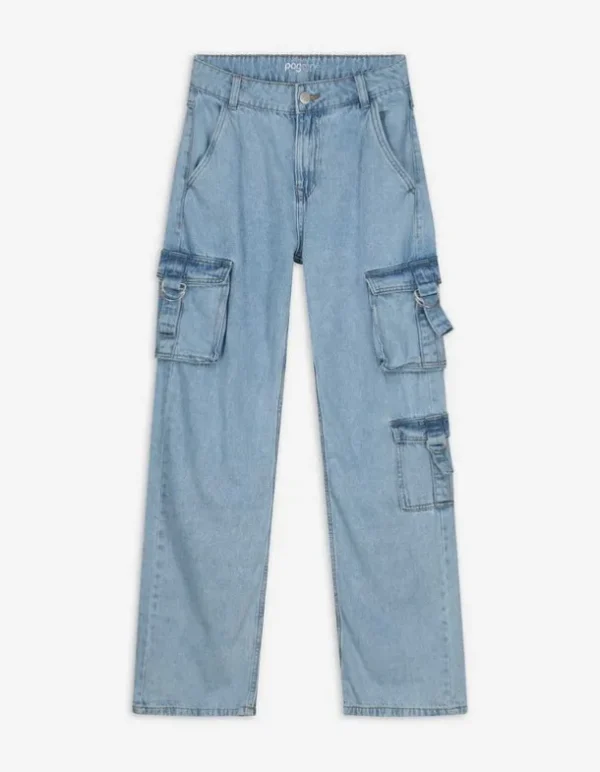Jeans - Straight Fit - blau