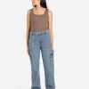 Jeans - Straight Fit - blau