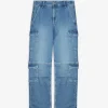 Jeans - Straight Fit - blau