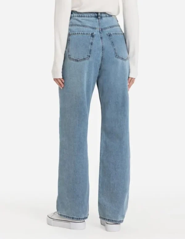 Jeans - Straight Fit - blau