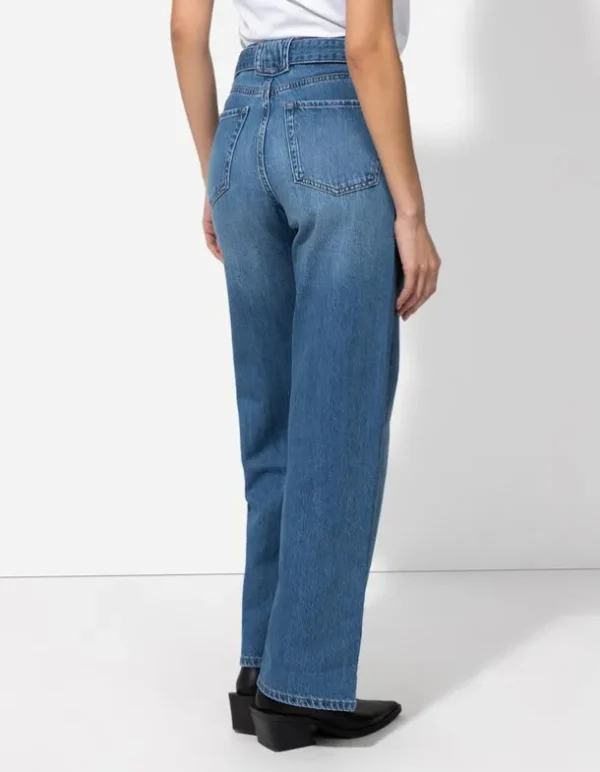 Jeans - Straight Fit - blau