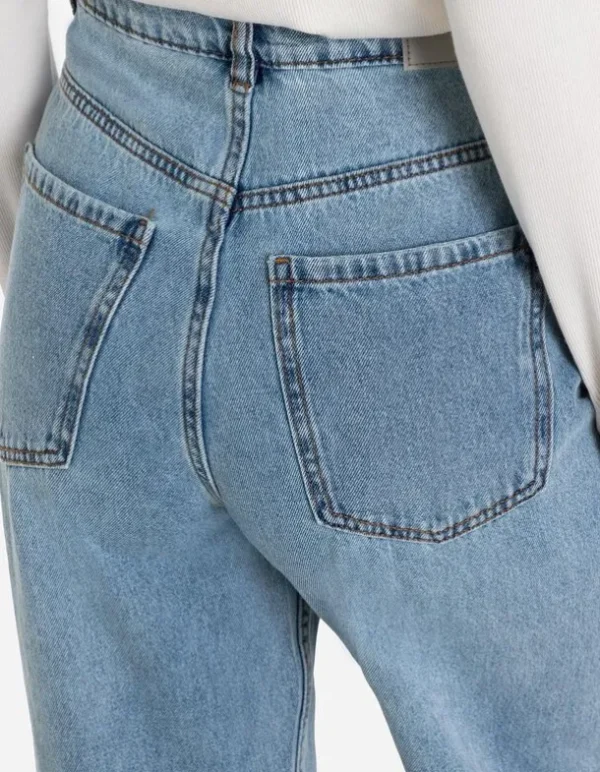Jeans - Straight Fit - blau