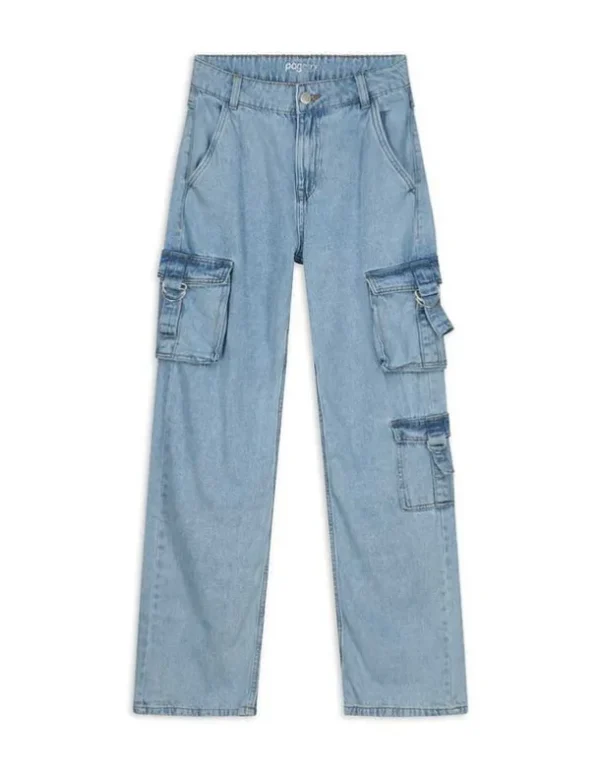 Jeans - Straight Fit - blau
