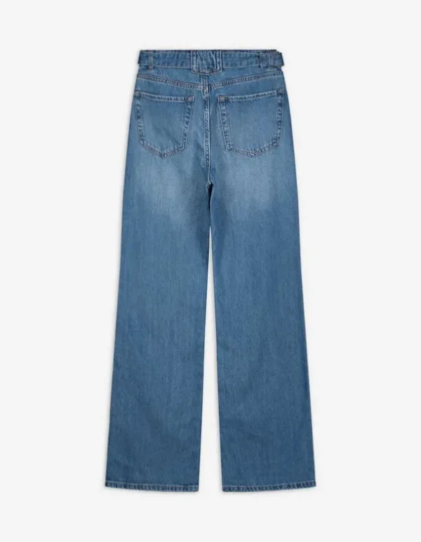 Jeans - Straight Fit - blau