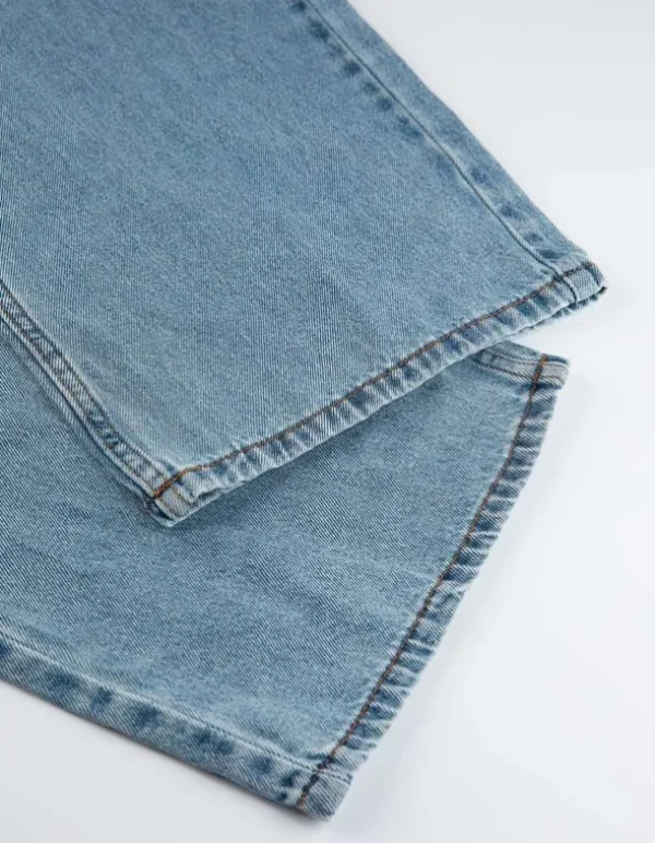 Jeans - Straight Fit - blau