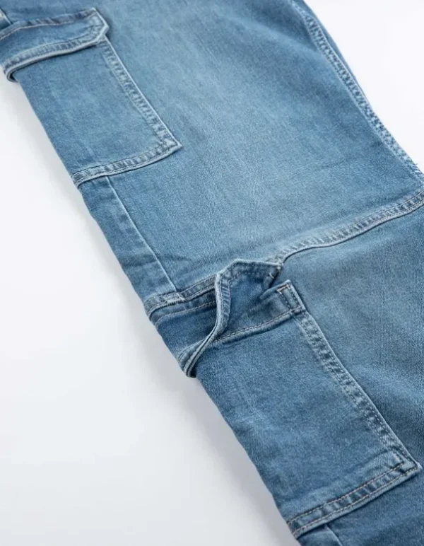 Jeans - Straight Fit - blau