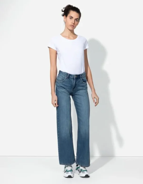 Jeans - Straight Fit - dunkelblau