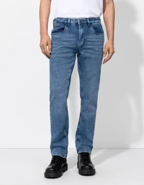 Jeans - Straight Fit - dunkelblau