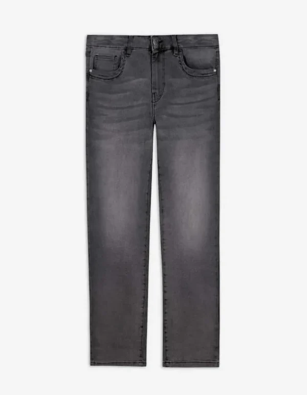 Jeans - Straight Fit - grau