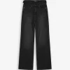 Jeans - Straight Fit - grau