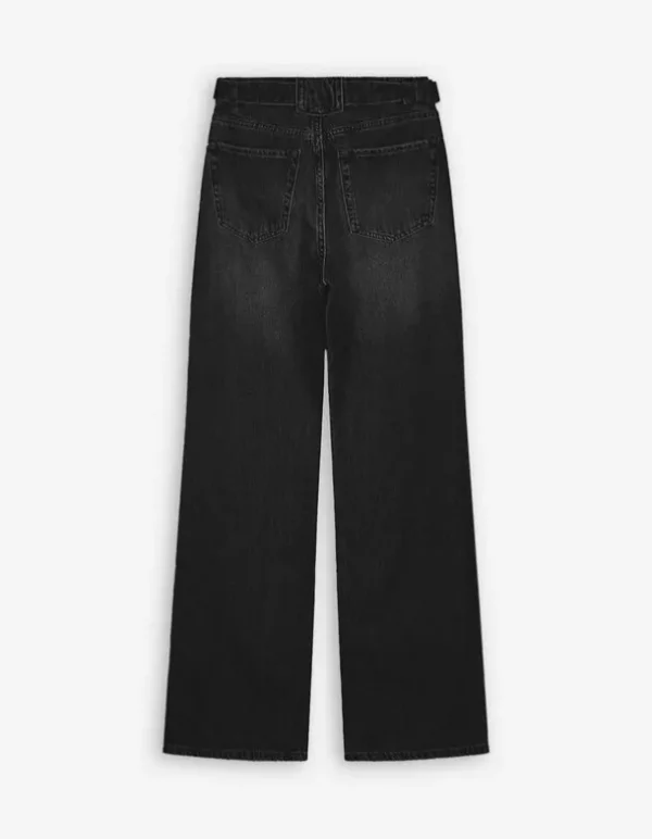 Jeans - Straight Fit - grau