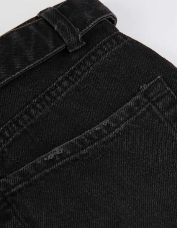 Jeans - Straight Fit - grau