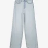 Jeans - Straight Fit - hellblau