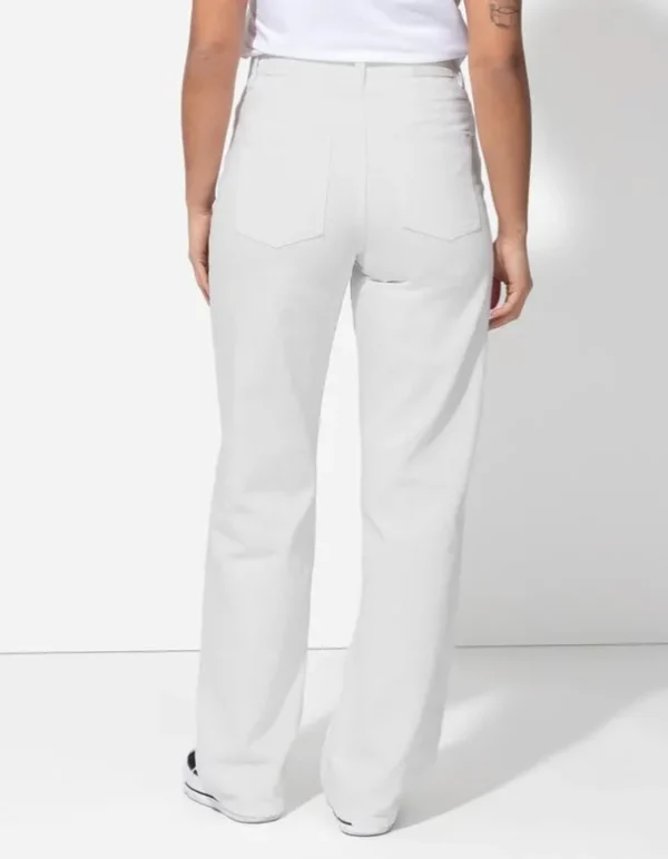 Jeans - Straight Fit - weiß