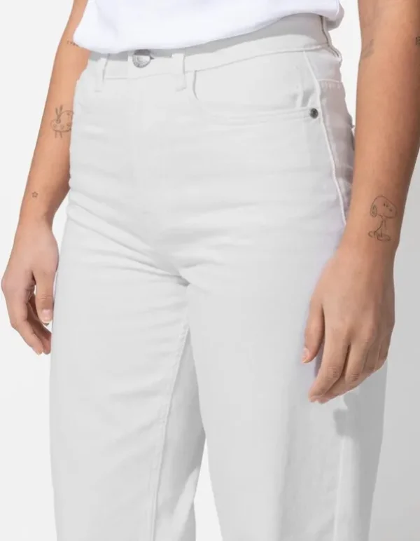 Jeans - Straight Fit - weiß