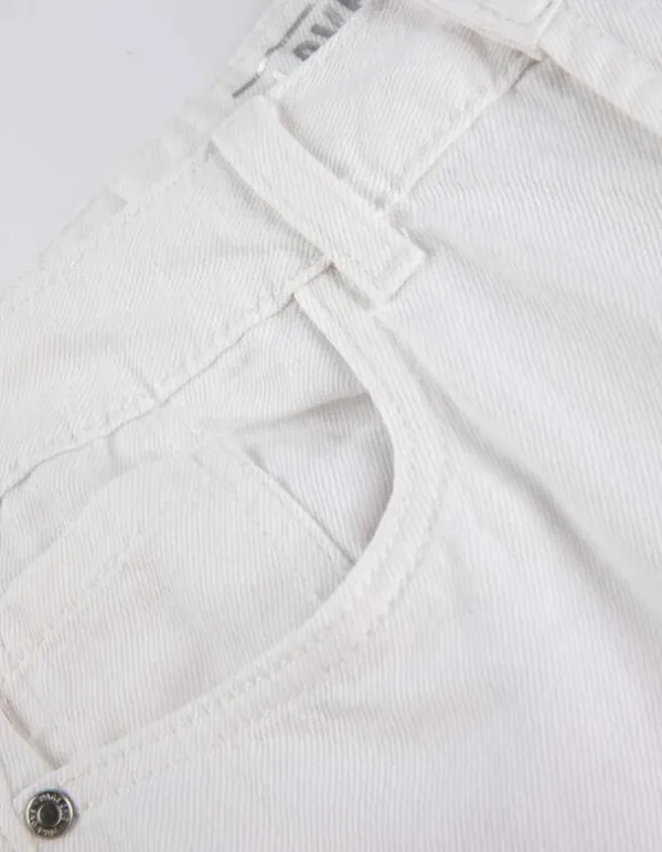 Jeans - Straight Fit - weiß