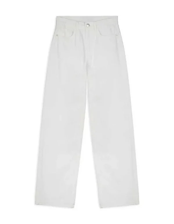 Jeans - Straight Fit - weiß