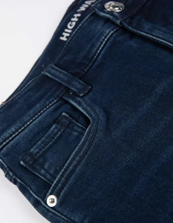 Jeans - Thermoeffekt - dunkelblau