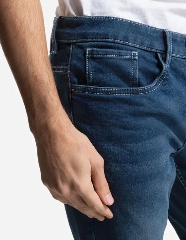 Jeans - Thermoeffekt - dunkelblau