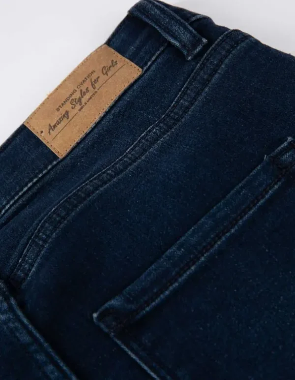 Jeans - Thermoeffekt - dunkelblau