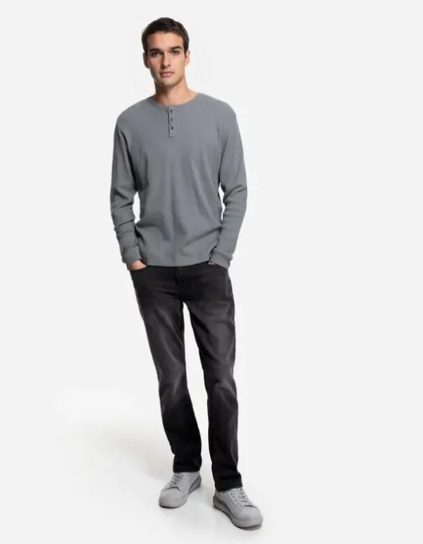 Jeans - Thermoeffekt - schwarz