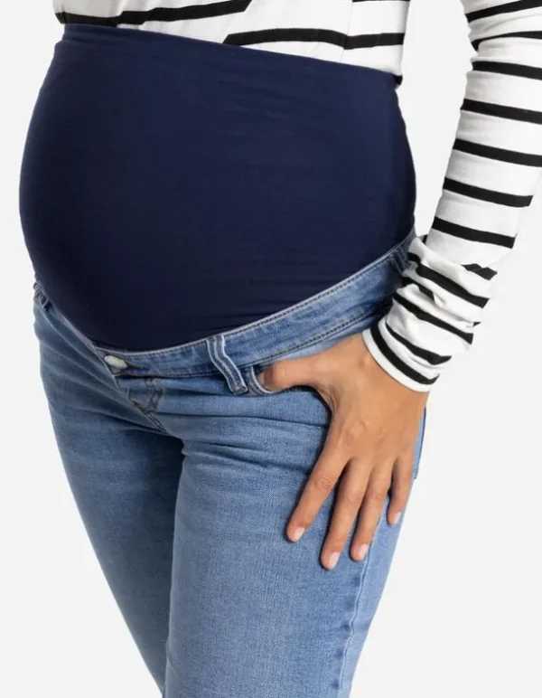 Jeans - Umstandsmode - hellblau