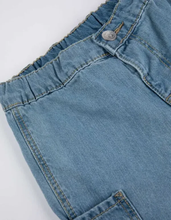 Jeans - Wascheffekte - blau