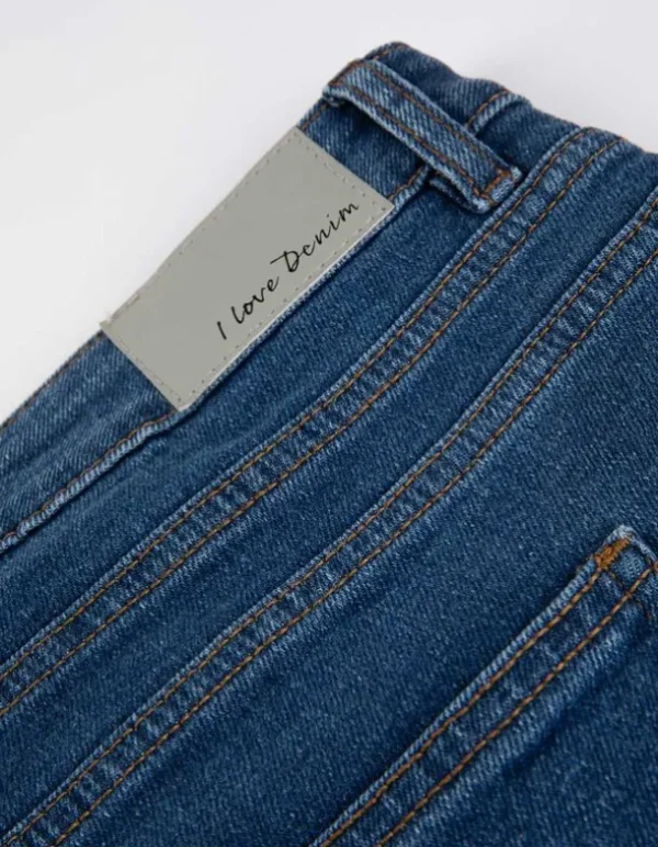Jeans - Wascheffekte - blau