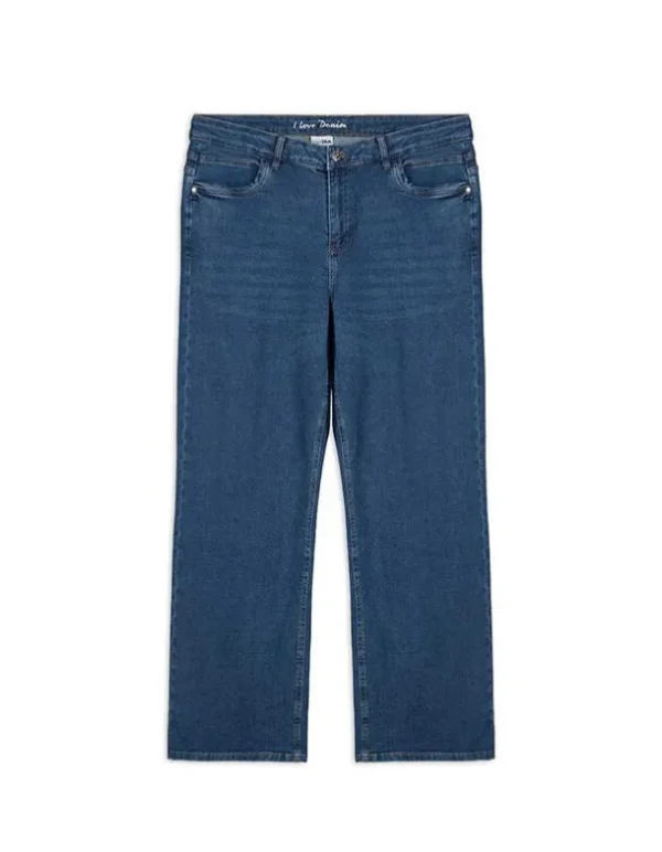 Jeans - Wascheffekte - blau