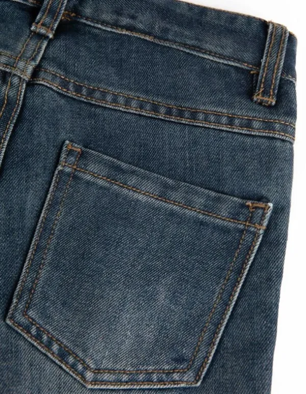Jeans - Wascheffekte - dunkelblau