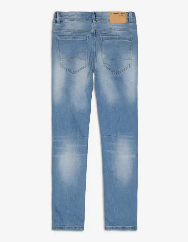 Jeans - Wascheffekte - hellblau