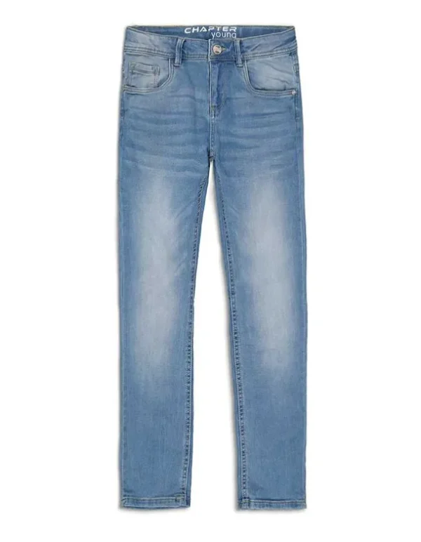 Jeans - Wascheffekte - hellblau