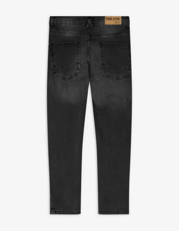 Jeans - Wascheffekte - schwarz