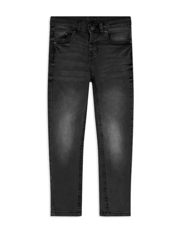 Jeans - Wascheffekte - schwarz