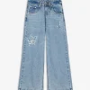 Jeans - Weites Bein - blau