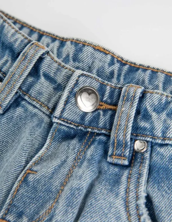 Jeans - Weites Bein - blau