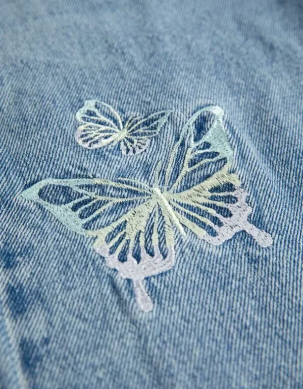 Jeans - Weites Bein - blau