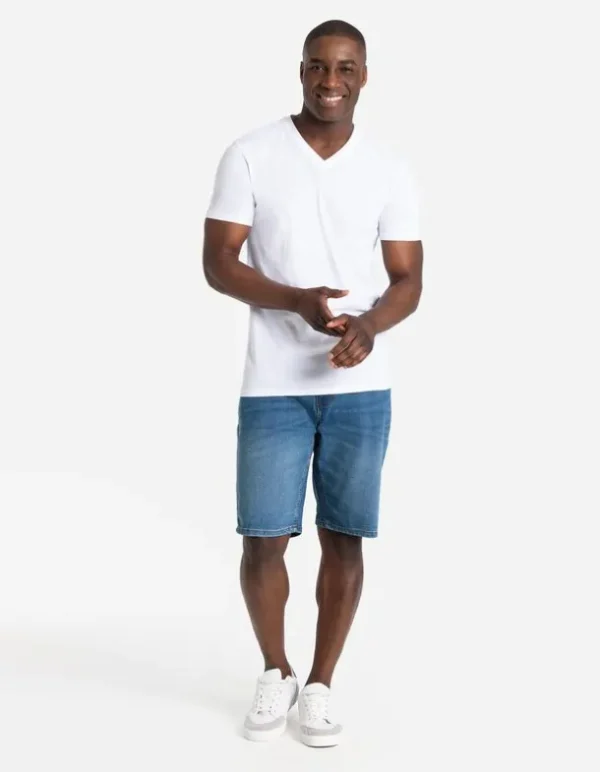 Jeansshorts - blau
