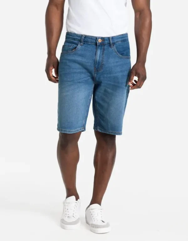 Jeansshorts - blau