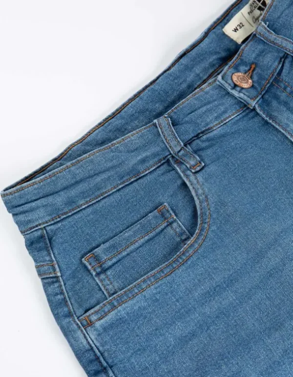 Jeansshorts - blau