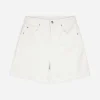 Jeansshorts - Fixierter Beinumschlag